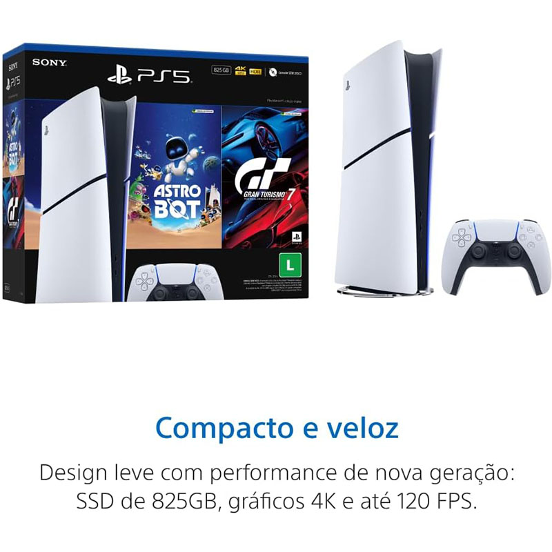 PlayStation® 5 Slim Digital 825GB - Imagem 3