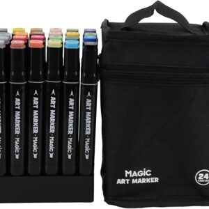 Kit Canetinhas Magic Kids 24 Cores